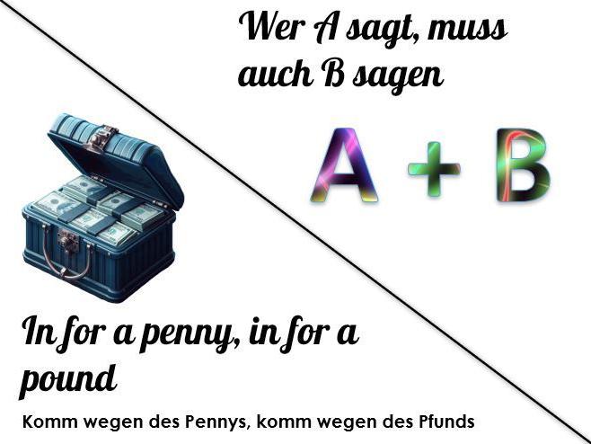 Englisch-Deutsche Sprichworte