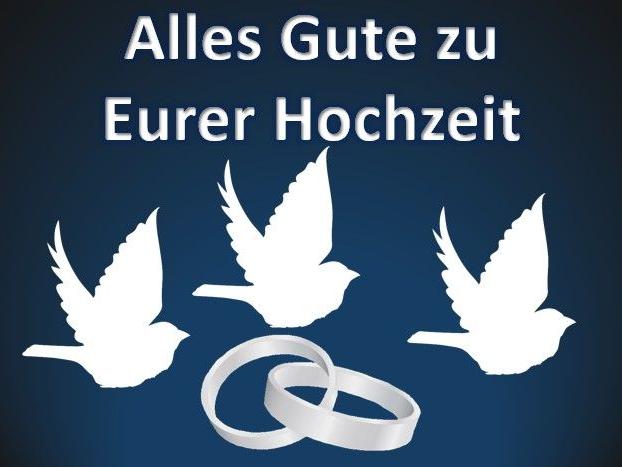 Hochzeitsglückwünsche