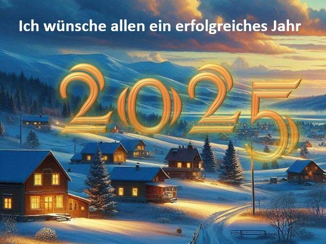 Frohes Neues Jahr 2025