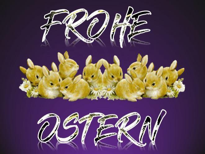 Karte Frohe Ostern