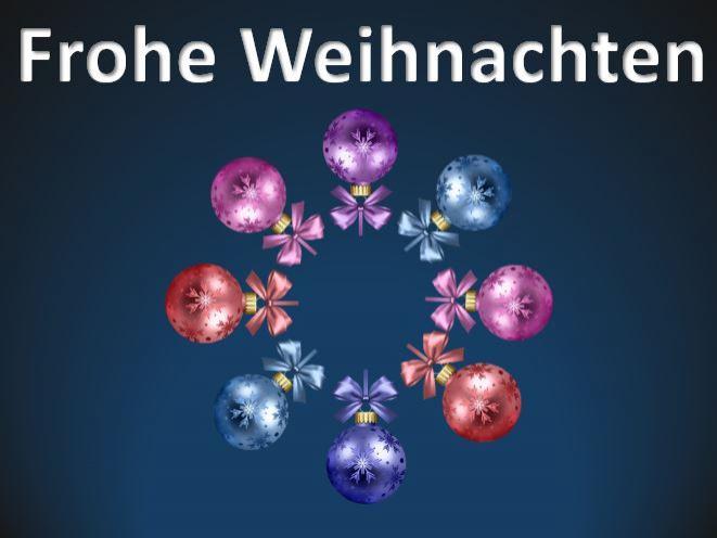 Frohe Weihnachten