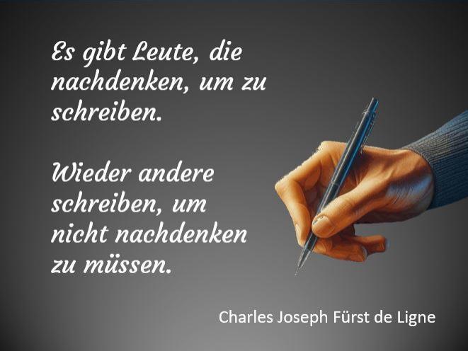 Zitat Fürst de Ligne