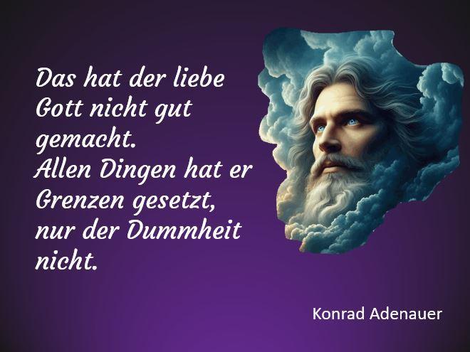 Zitate Adenauer